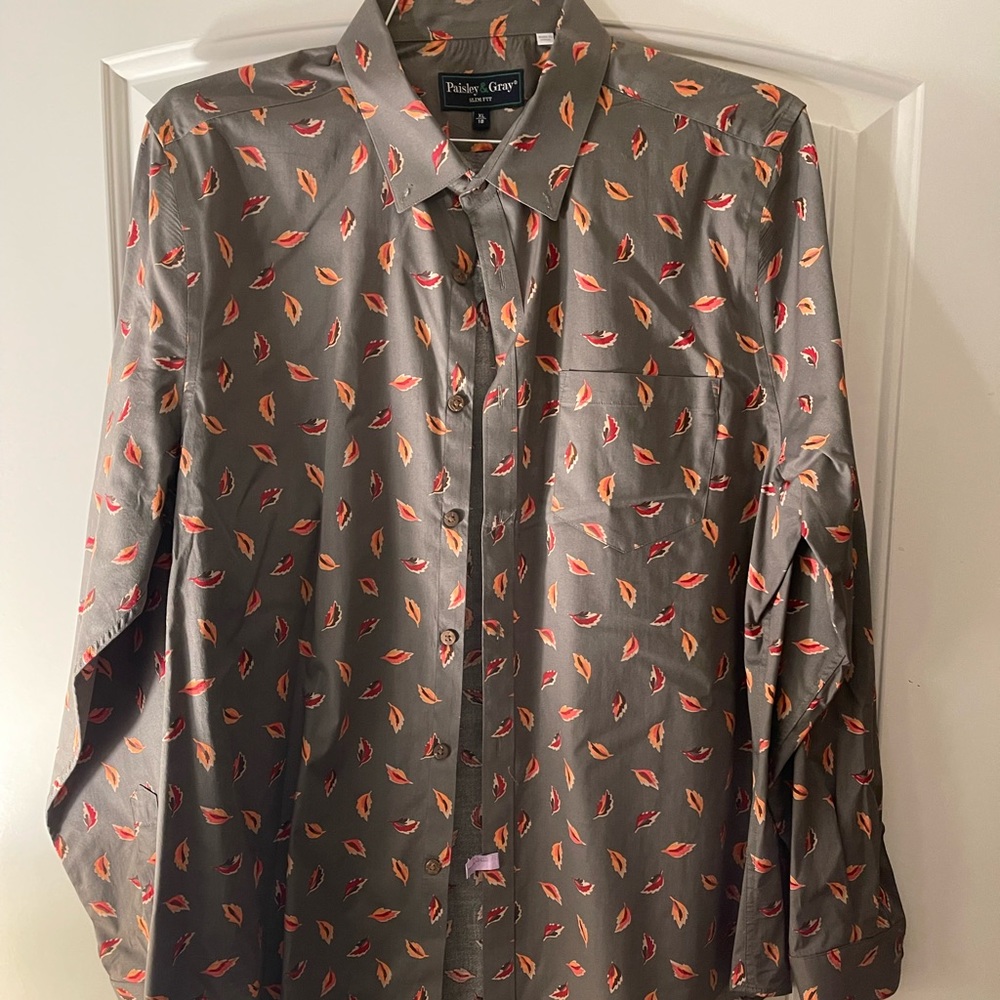 men’s button down shirt